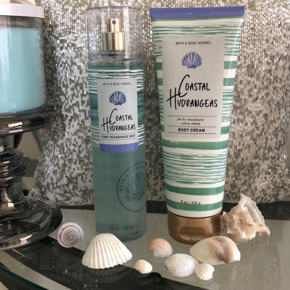 Bath & Body Works Other - Bath & Body Works - Coastal Hydrangeas Mist/Cream